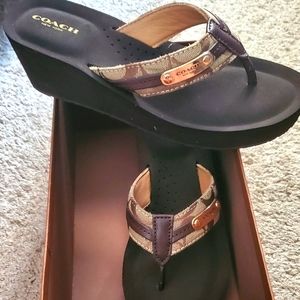 Coach sandals
